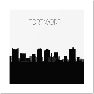 Fort Worth Skyline Posters and Art